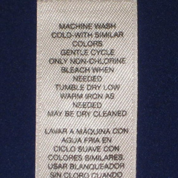 Zenergy by Chicos Blue Zip Jacket Size 2 Large 3/4 Sleeves Excellent Condition - Picture 8 of 8